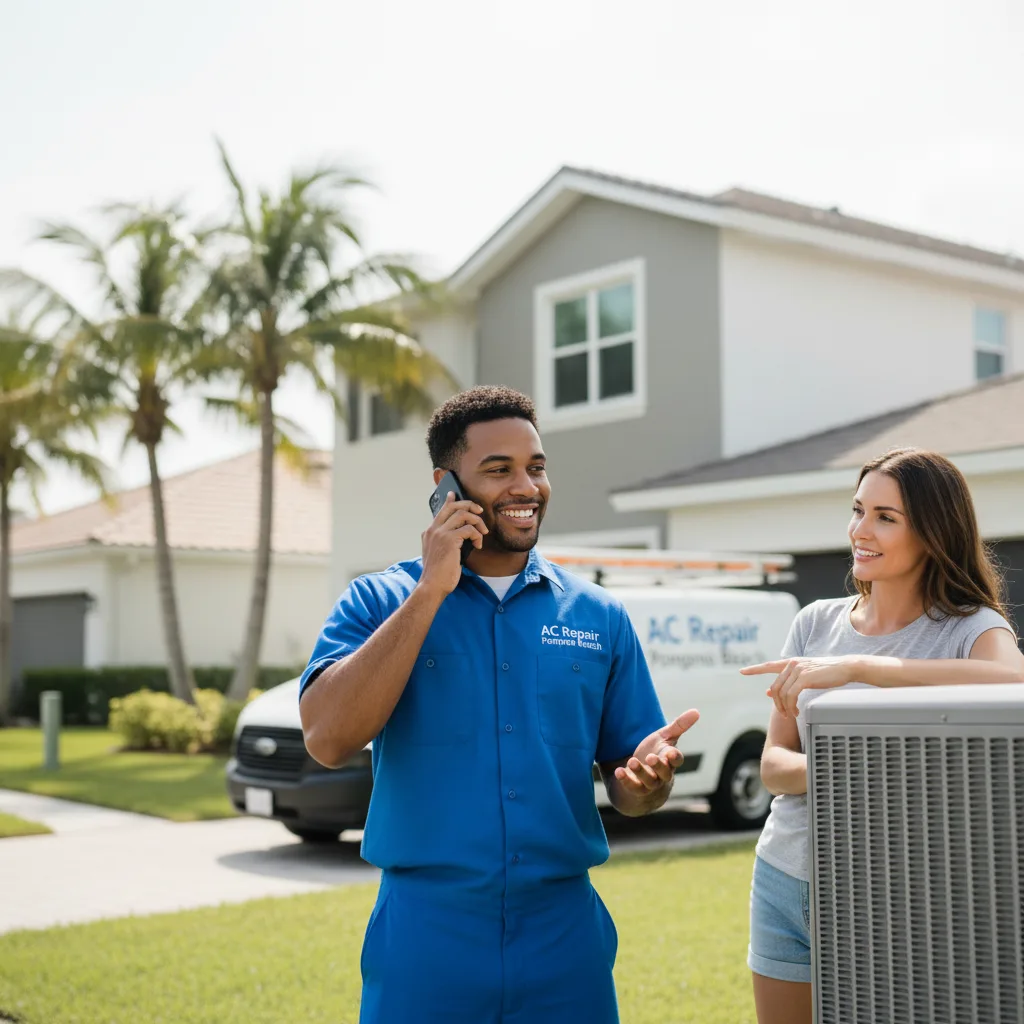 AC Repair Pompano Beach customer support in Jacksonville Beach